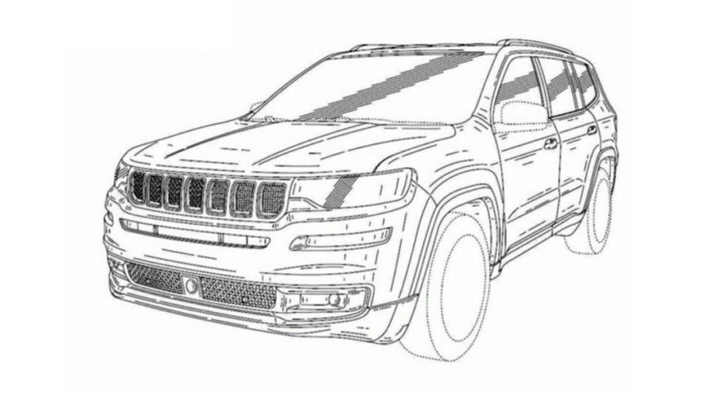 Jeep Grand Commander Leak