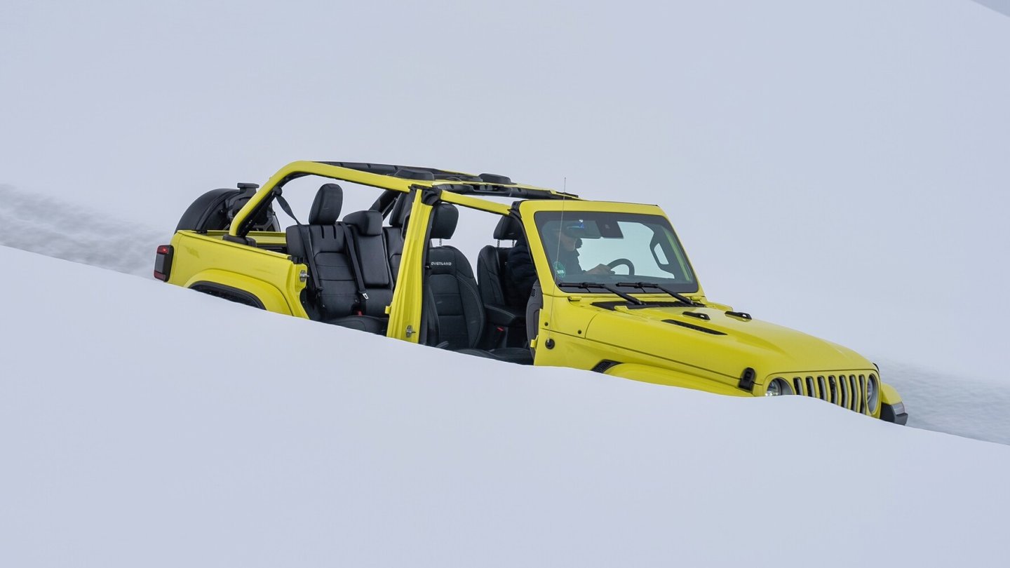 Vor allem bergab wird es bei Minusgraden arg rutschig.