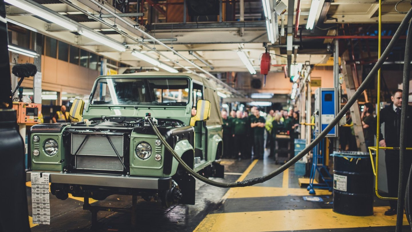 Abschied für immer: Anfang 2016 endete die Produktion des Land Rover Defender.