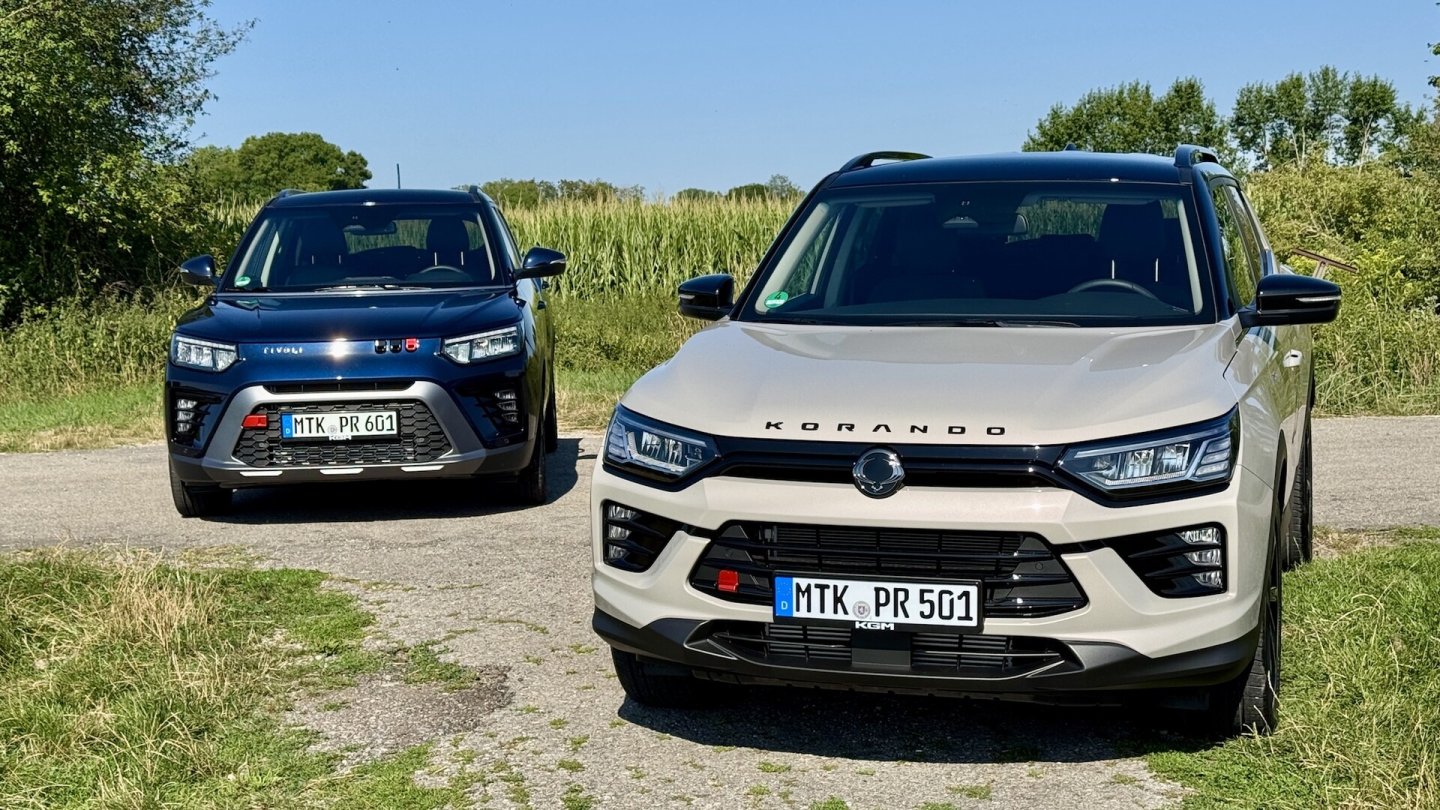 KGM Tivoli und Korando Nomad Plus