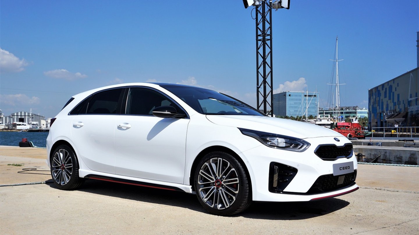 Der fünftürige Kia Ceed GT startet Anfang 2019.