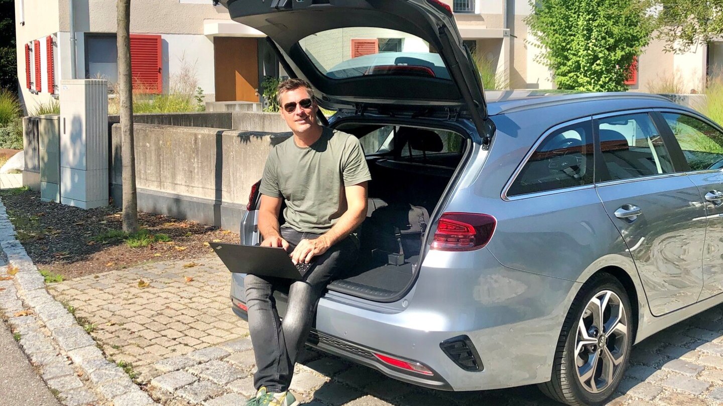 Große Klappe, viel dahinter. Das Auto ist gemeint...