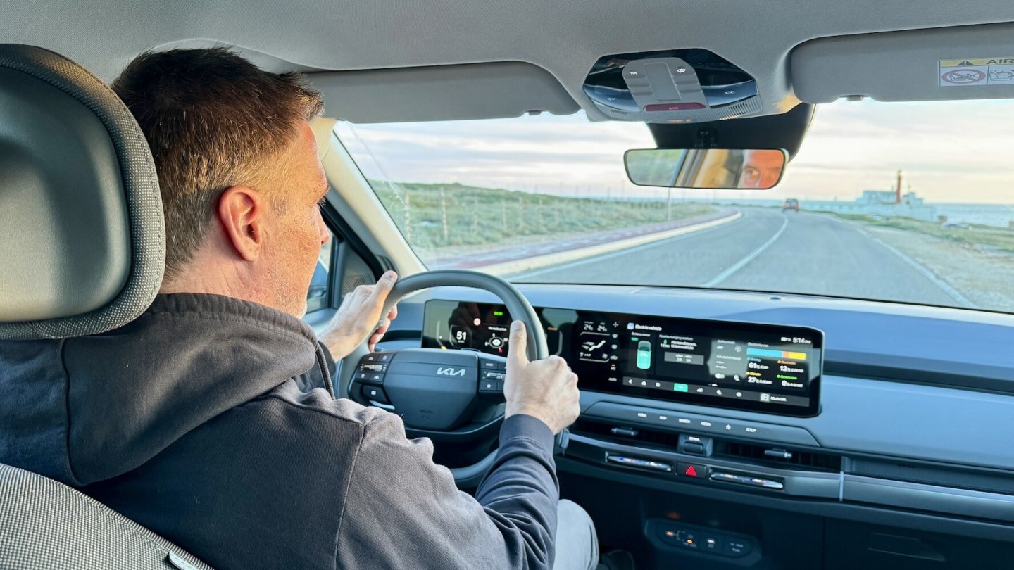 Der Kia EV3 ist komfortabel und ausreichend flott.