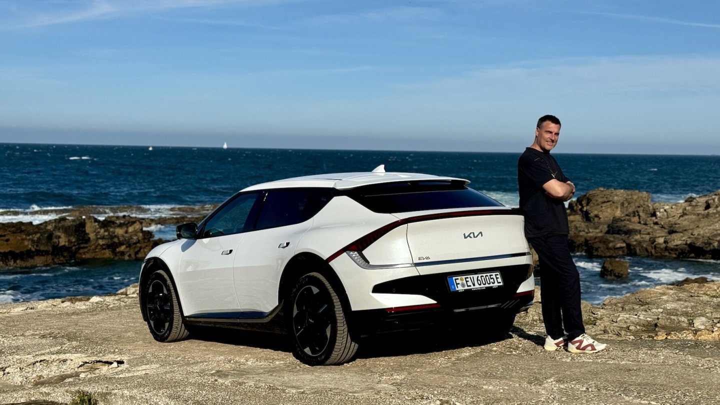 Der Kia EV6 profitiert beim Facelift vor allem von den technischen Updates.