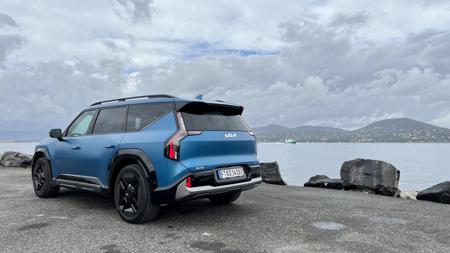 Der EV9 ist der größte Kia auf dem europäischen Markt.