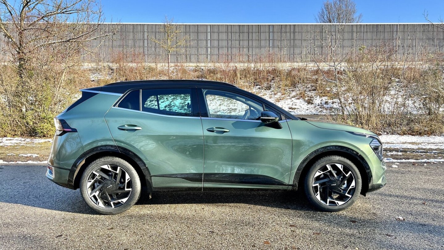 Die Farbe des Testwagens hießt Experience-Green.