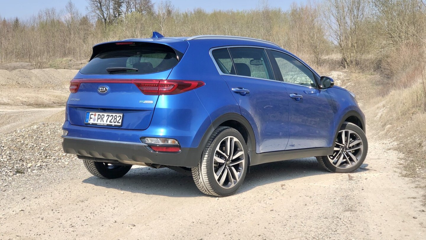 Die Farbe des Testwagen heißt Blue Flame.