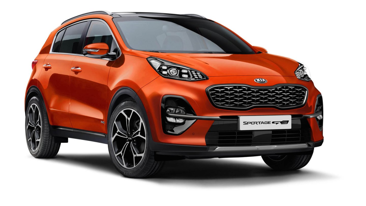 Kia Sportage Orange Fusion
