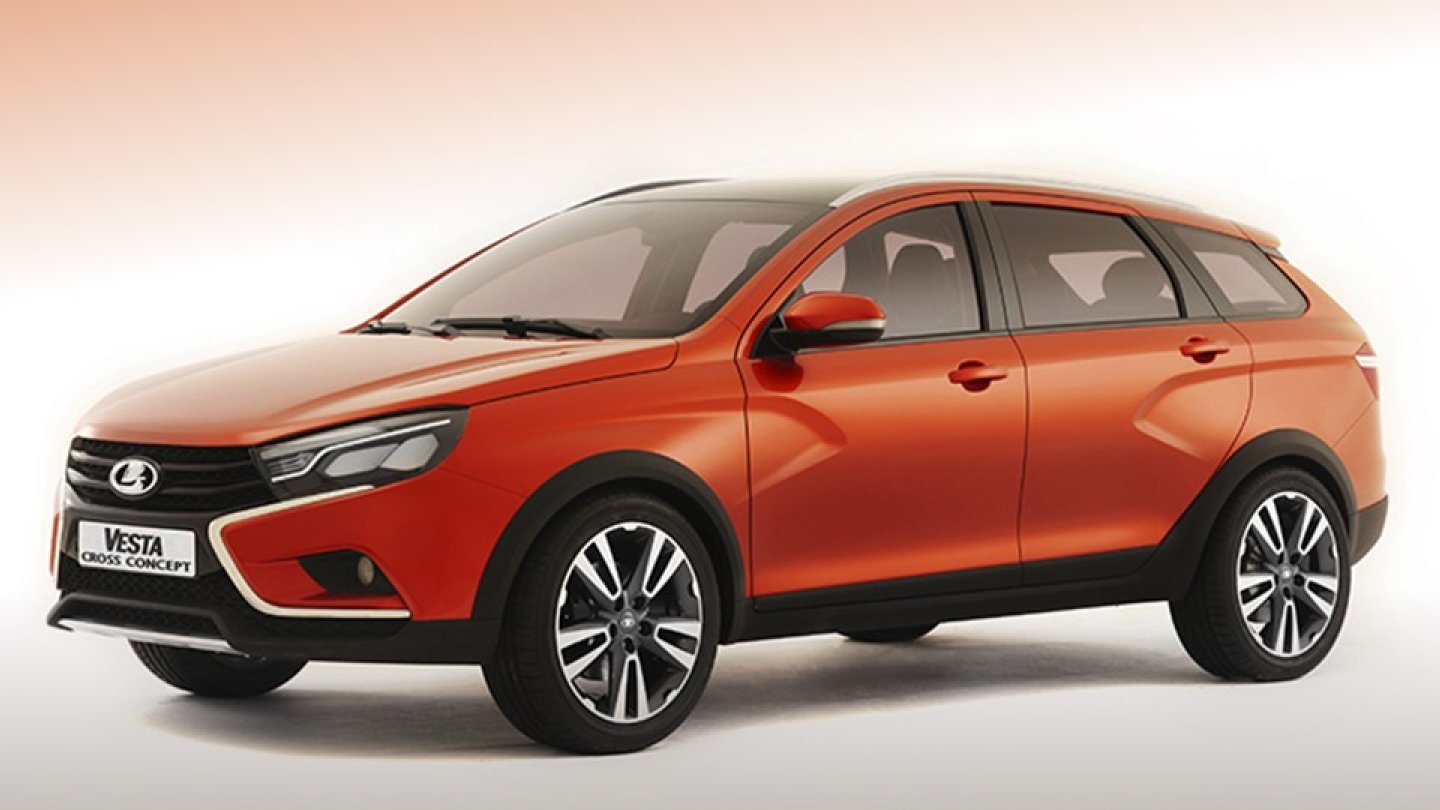 Höhergelegt durch die Taiga: Der Lada Vesta Cross Concept