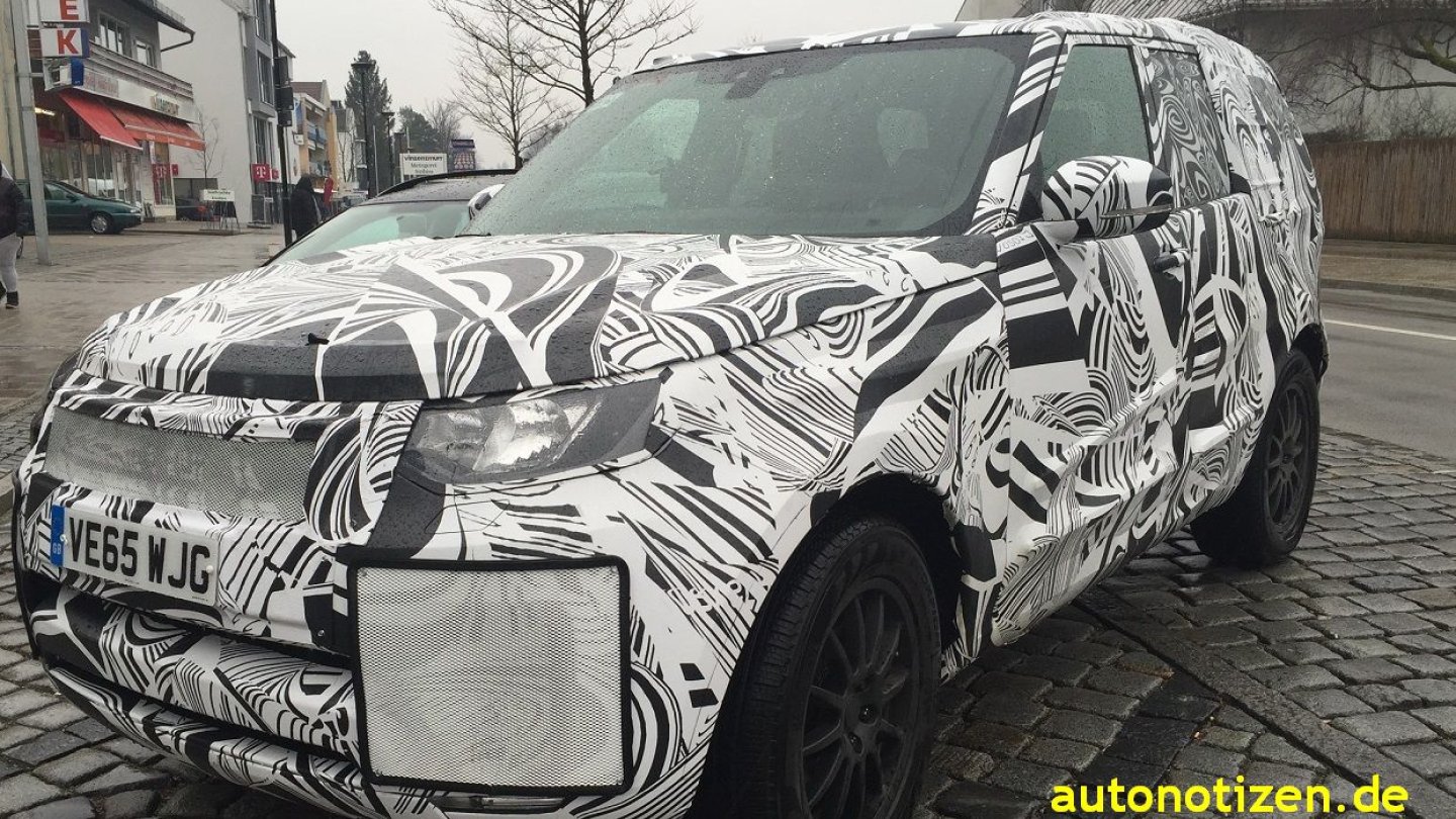 Auch im deutschen Regen muss sich ein Erlkönig beweisen: Der neue 'Disco'.