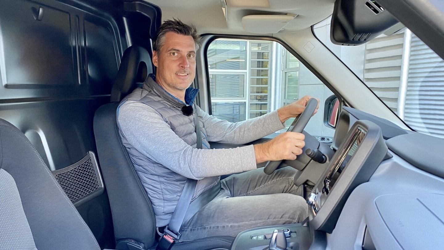 Die bequemen Sitze stammen aus dem Volvo-Regal.