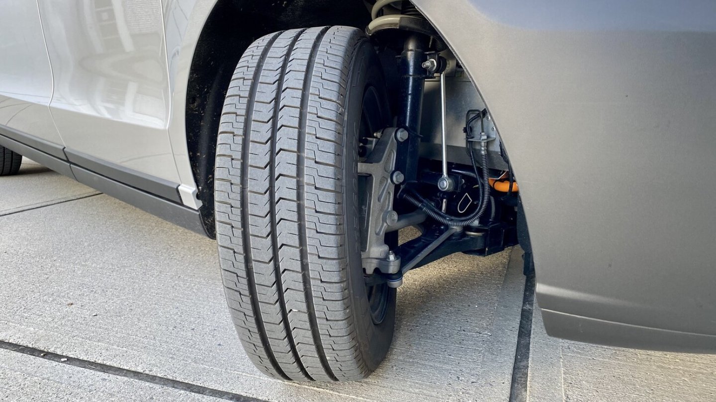 Der Wendekreis beträgt knappe 10,1 Meter.