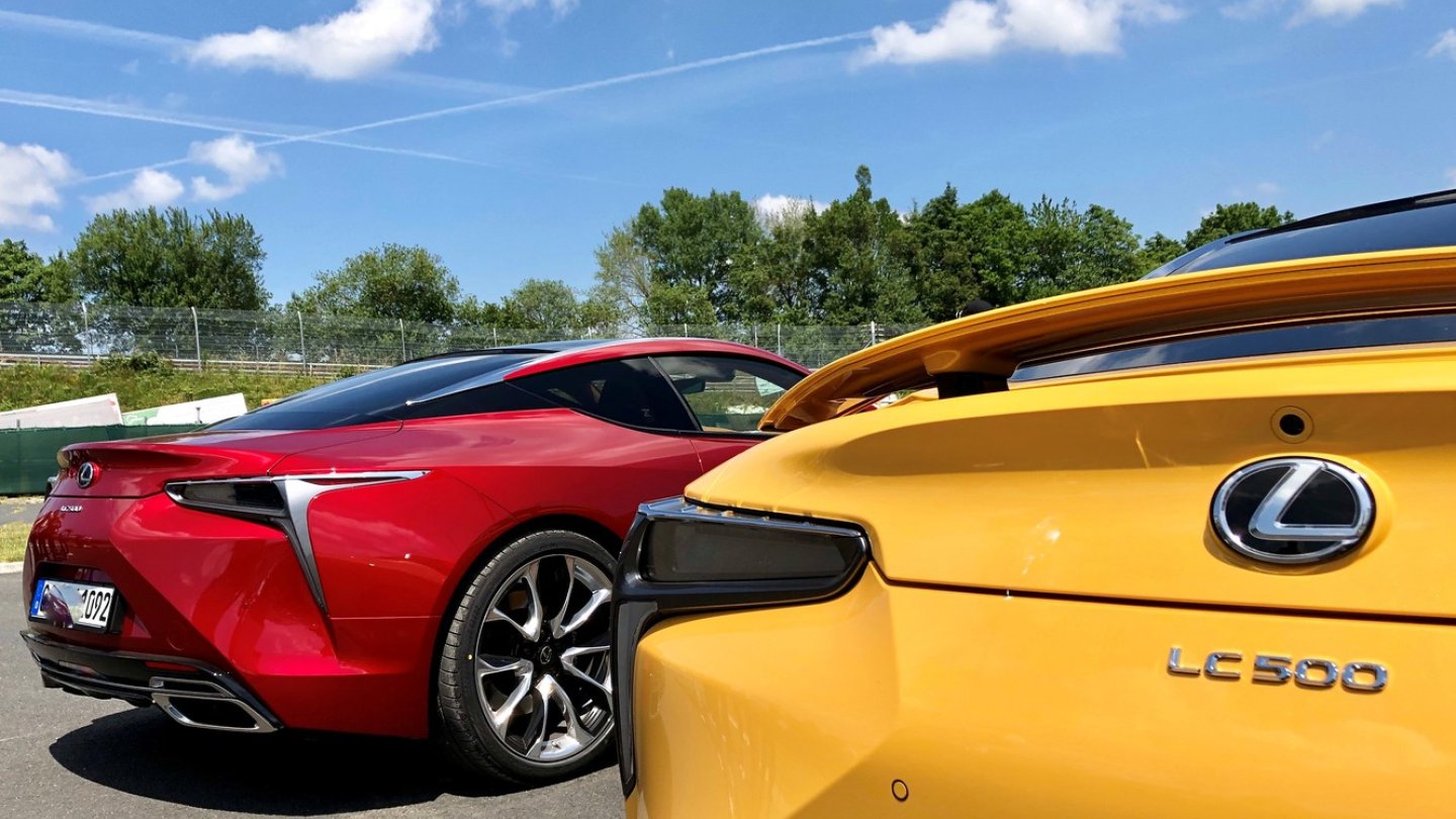 Auch als Coupé selten: Der Lexus LC.