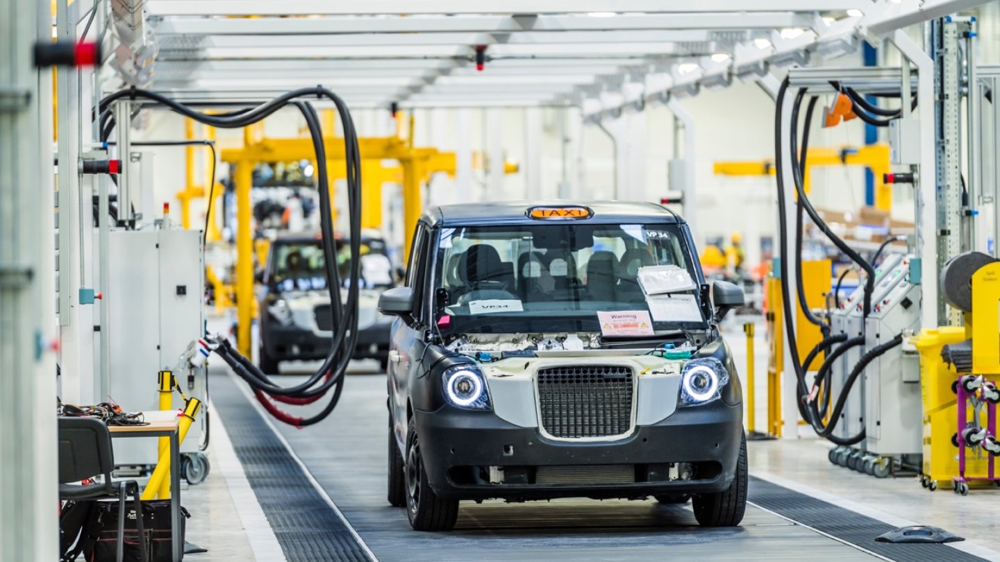 Startschuss: In einer neuen Fabrik begann die Produktion des neuen London-Taxi TX5.