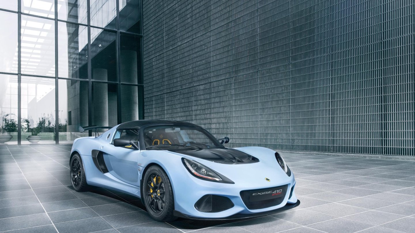 Der neueste Lotus ist aktuell der Exige 410.