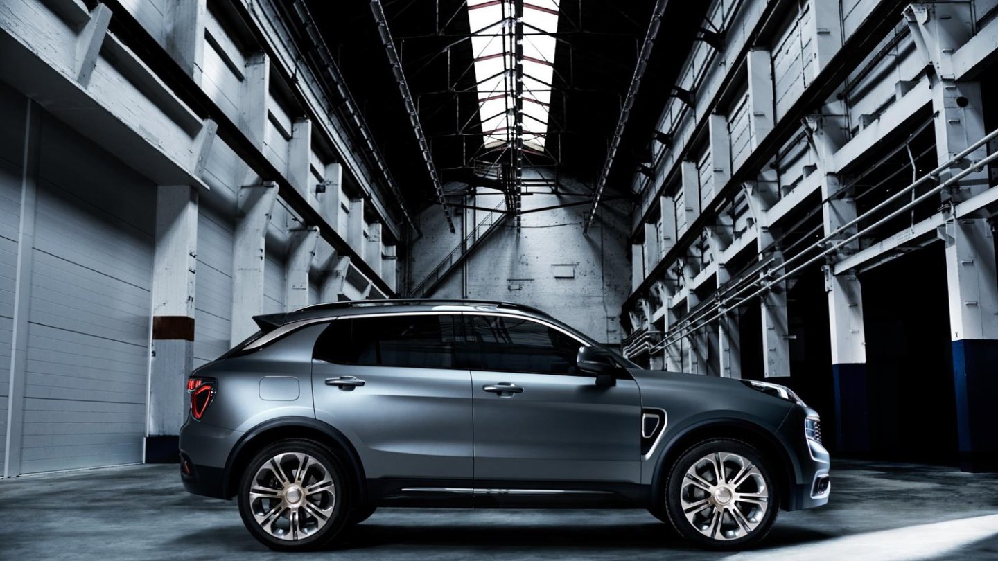 Das Modell 01 teilt sich den Baukasten mit dem kommenden Volvo XC40.