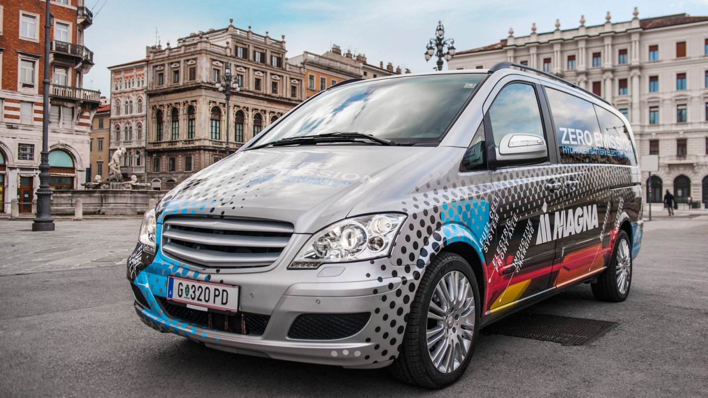 Magna FCREEV Elektroauto-Prototyp