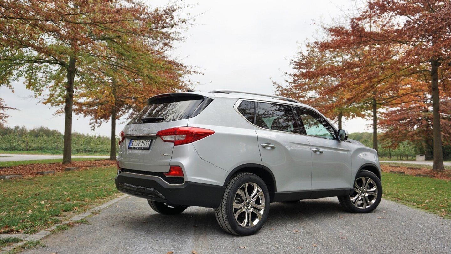 Der SsangYong Rexton mit 3,5 Tonnen Anhängelast.
