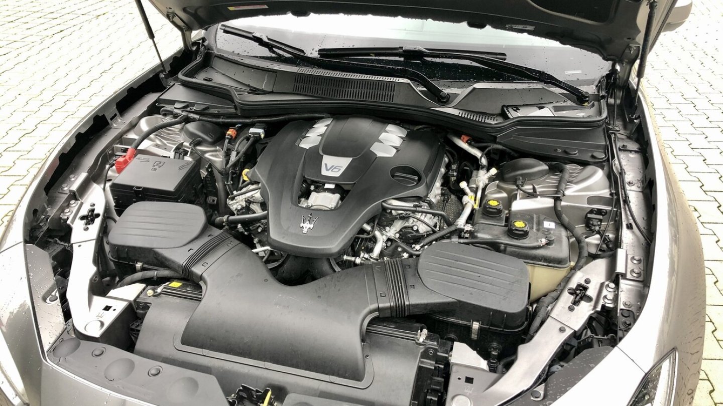 Der Dreiliter-V6 ist ein Maserati-Motor, montiert wird er bei Ferrari.