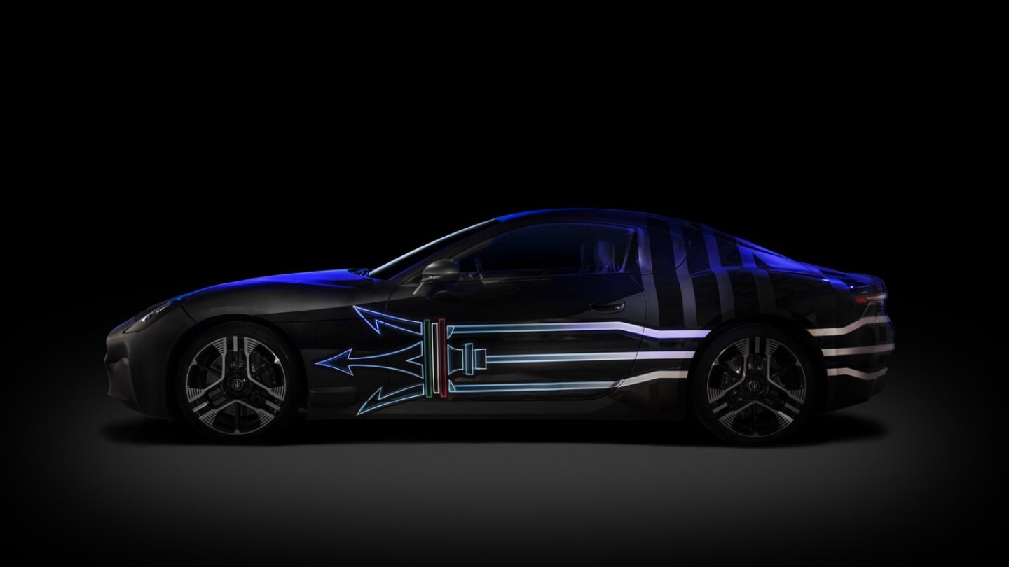 Der neue GranTurismo (im Bild) und der Grecale starken 2023 auch elektrisch.