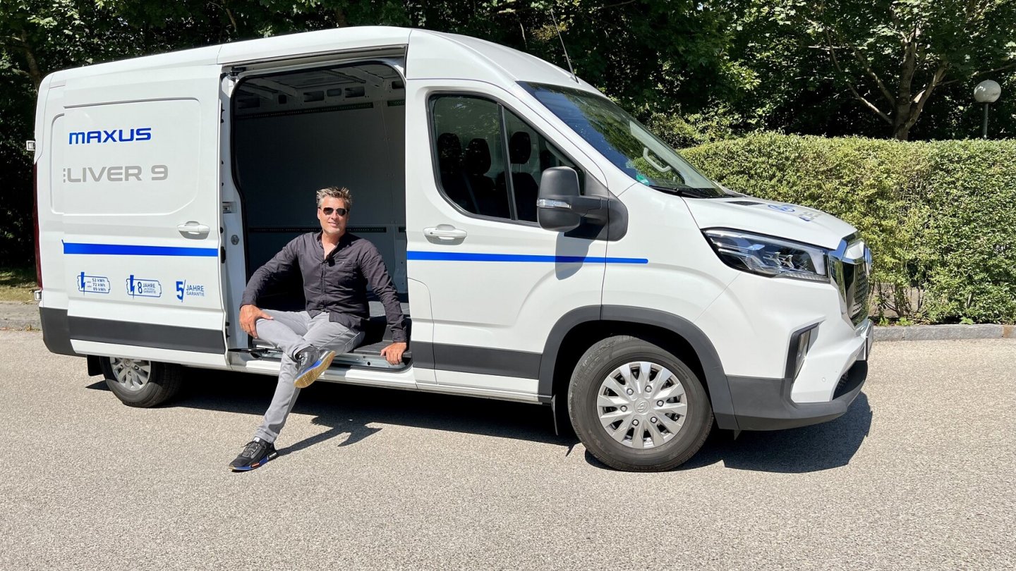 Der Maxus eDeliver 9 wirkt selbstbewusst, auch beim Preis.