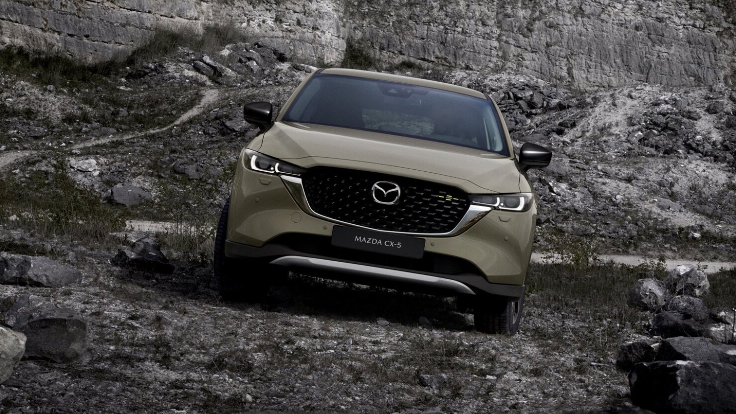 Das Sondermodell Mazda CX-5 Newground kommt neu ins Programm.