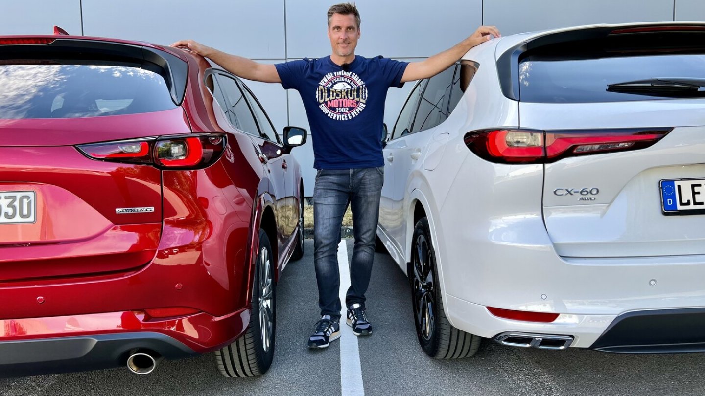 Der Mazda CX-60 ist deutlich teurer als der CX-5.