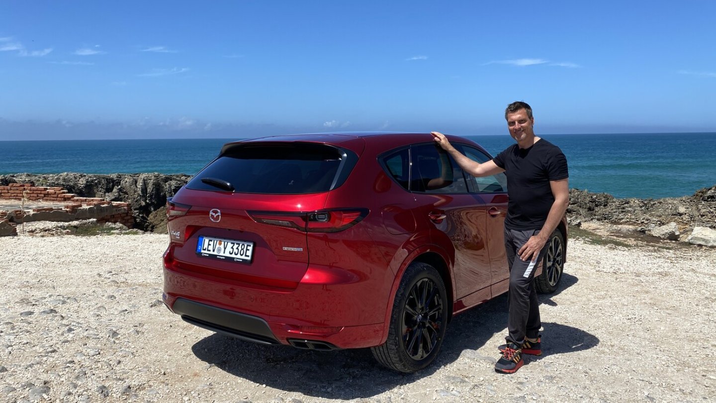 Die ersten Testfahrten mit dem Mazda CX-60 fanden in Portugal statt.