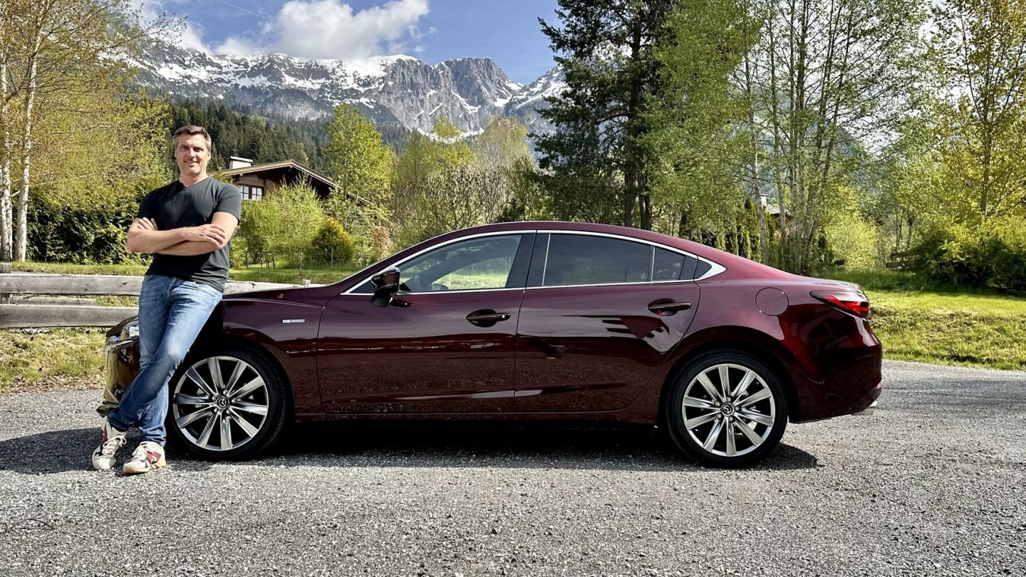 Auch sechs Jahre nach dem Debut wirkt der Mazda6 noch schick und elegant.