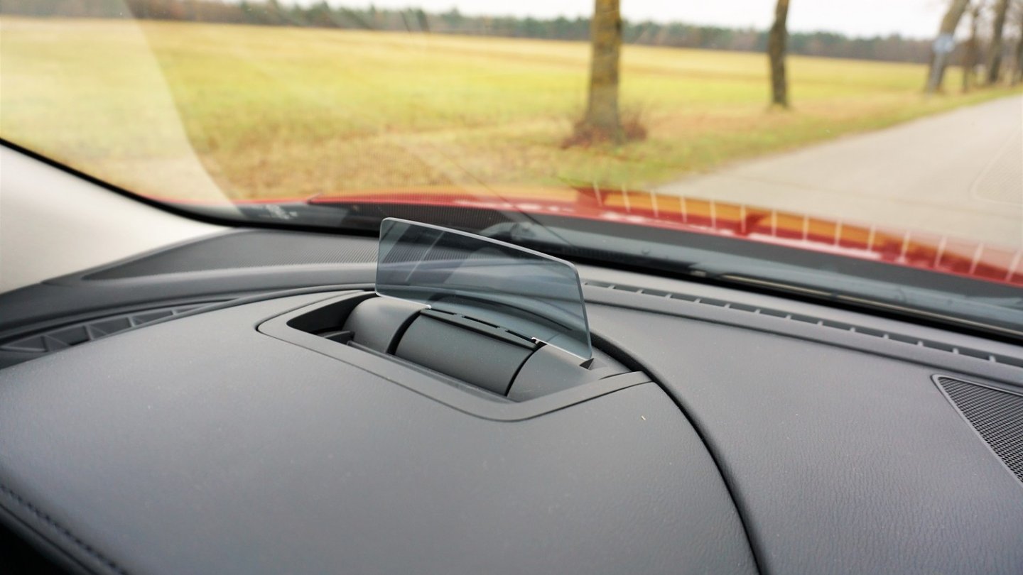 Das Head-up Display entspricht nicht mehr dem neuesten Stand der Technik.