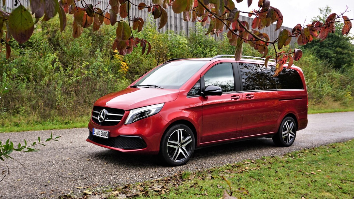 Die V-Klasse gibt es in drei Karosserielängen.