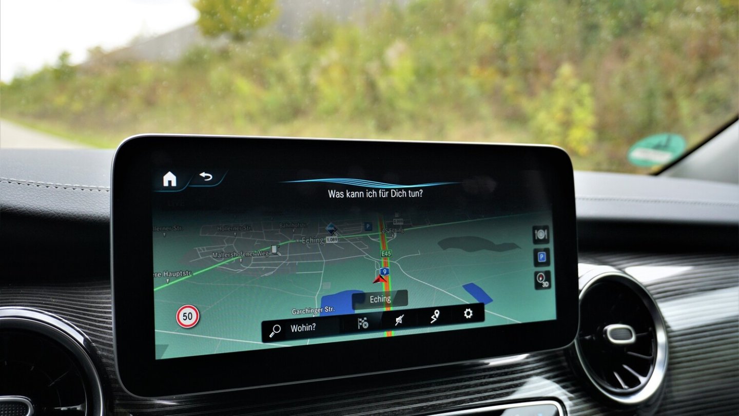 Gute Kartendarstellung und Echtzeit-Verkehrsdaten wissen zu gefallen.