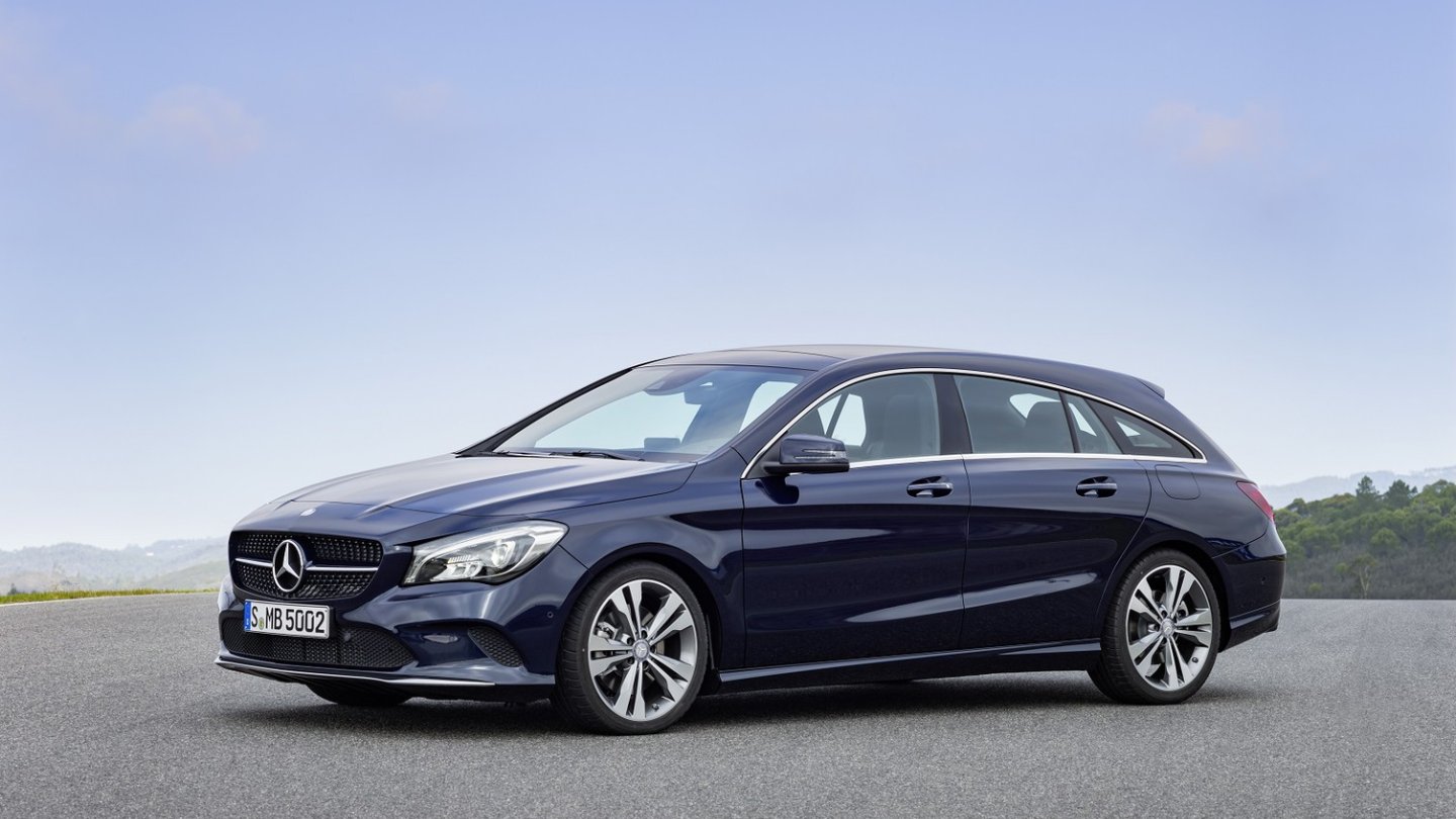 Auch der Shooting Brake 'profitiert' vom sanften Facelift.