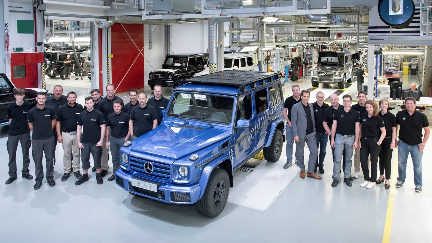 Mercedes G-Klasse Produktionsjubiläum