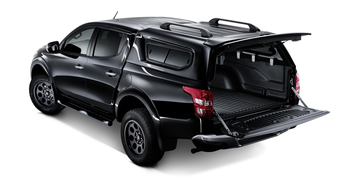 Pick-up ad absurdum - Hardtop für die Ladefläche. Hier am Mitsubishi L200.