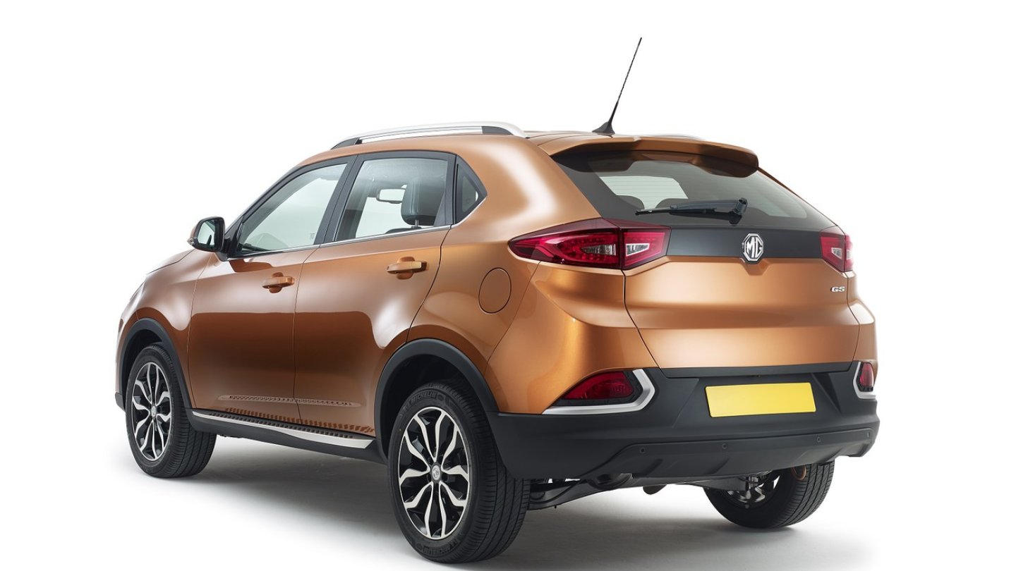 Am Heck des MG GS gibt es noch am meisten zu sehen.