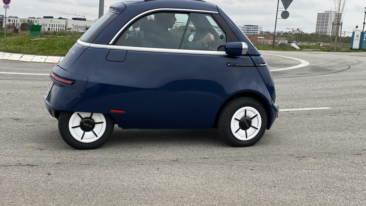 Der Mircolino hat das Format des ersten Smart.