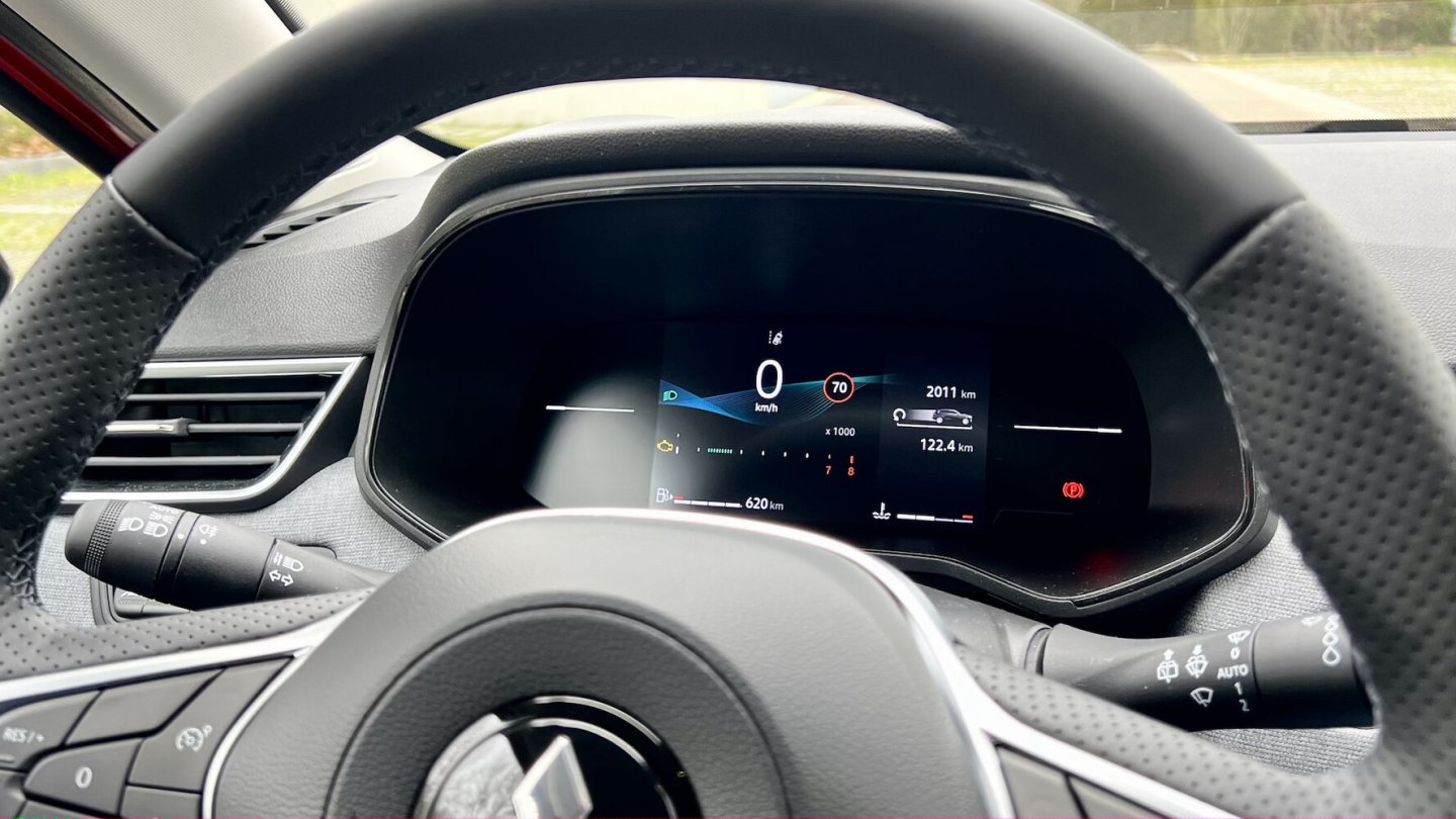 Digitale Instrumente sind immer serienmäßig.