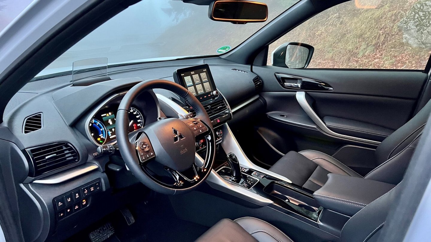 Das Cockpit des Mitsubishi Eclipse Cross.