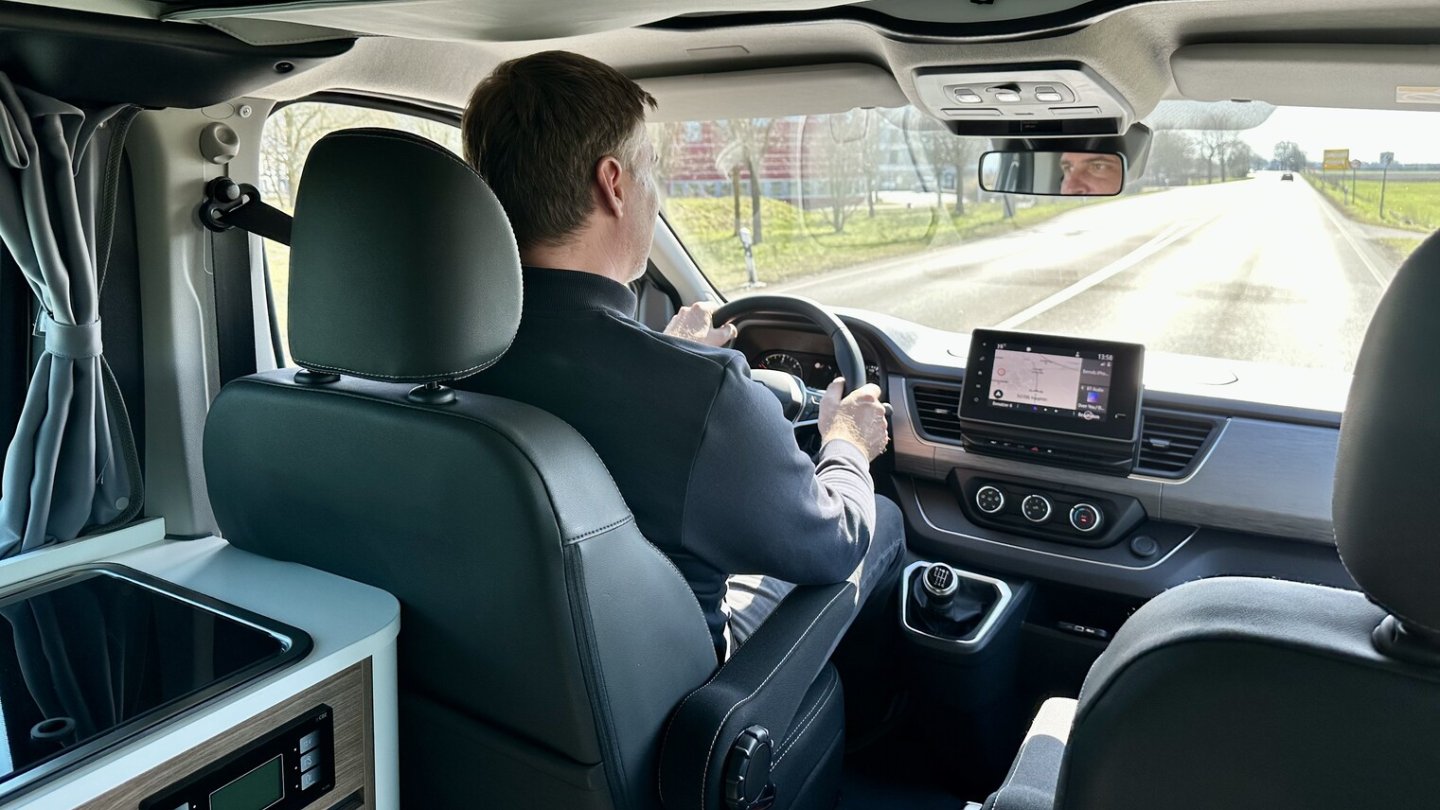 Die Tour im Mooveo Campervan 3XL darf gerne länger dauern.