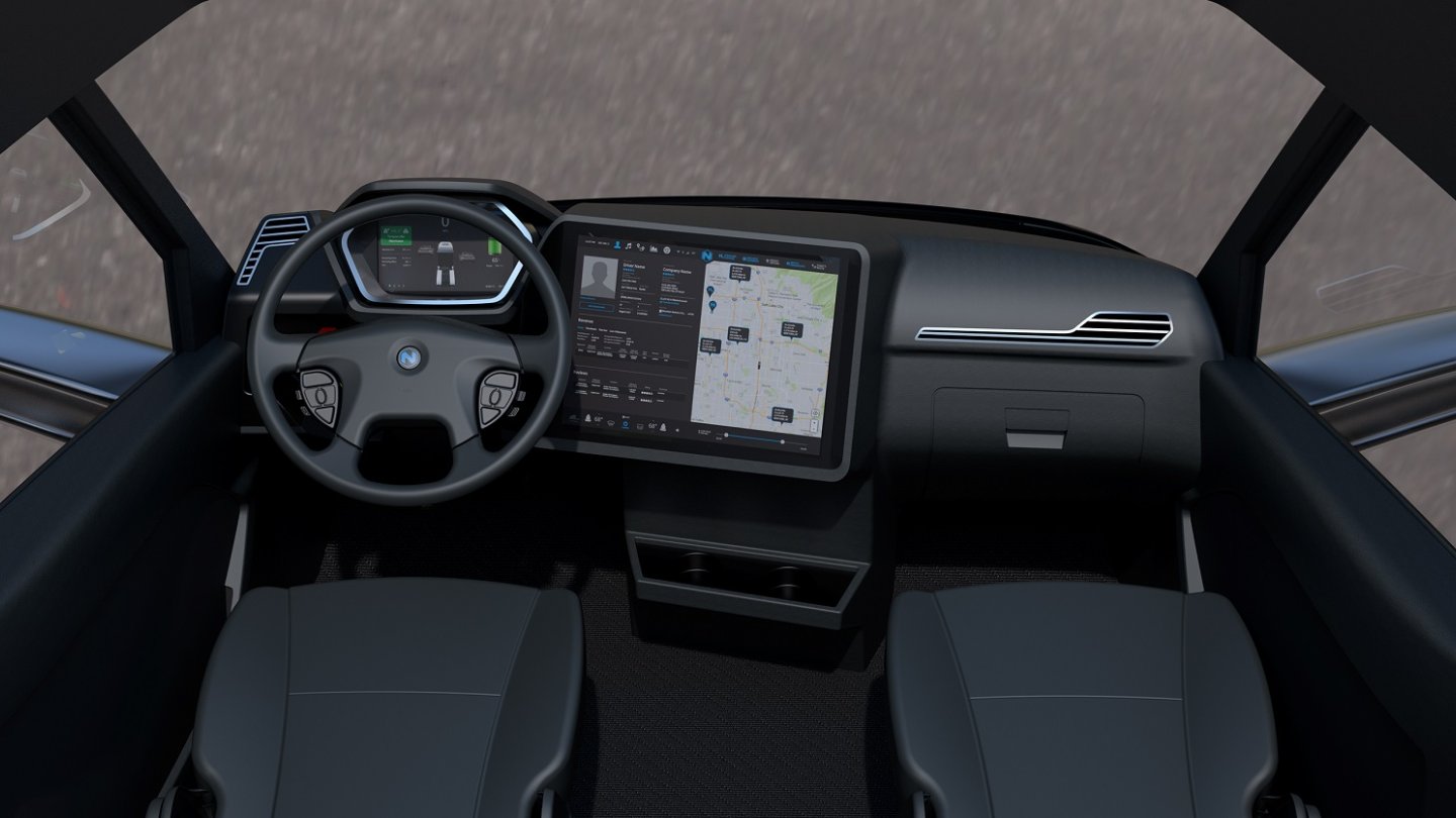 Auch der LKW-Innenraum wird digital.