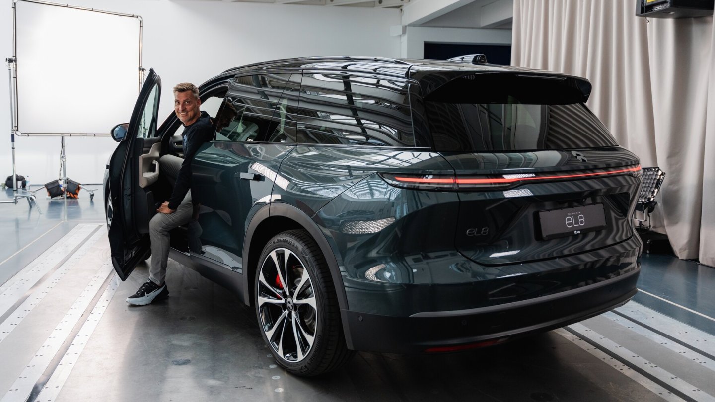 Ab Spätsommer 2024 ist der Nio EL8 bei uns zu haben.