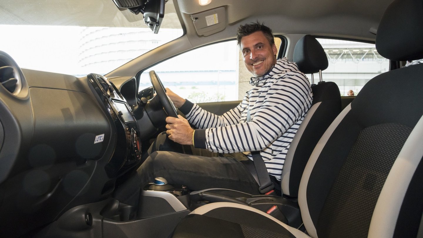 Der Nissan Note bietet auch für große Fahrer ausreichend Platz.