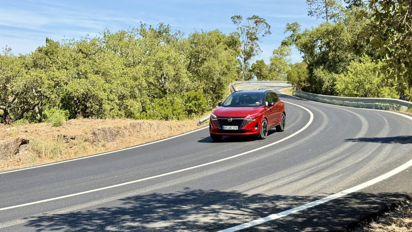 Unterwegs im gelifteten Nissan Qashqai e-Power.