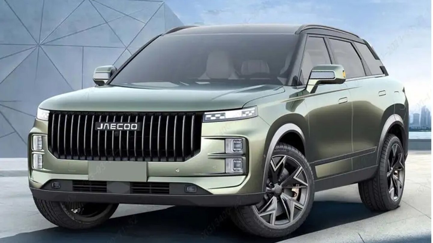 Den Jaecoo 7 gibt es in China als Benziner und Plug-in Hybrid.