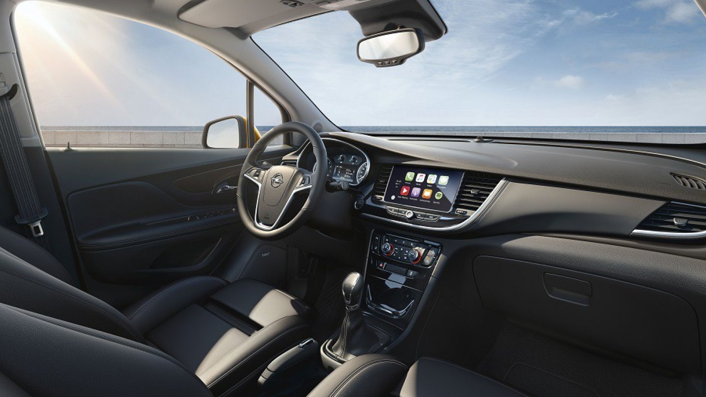 Im Interieur macht der Mokka zwei Schritte nach vorne.