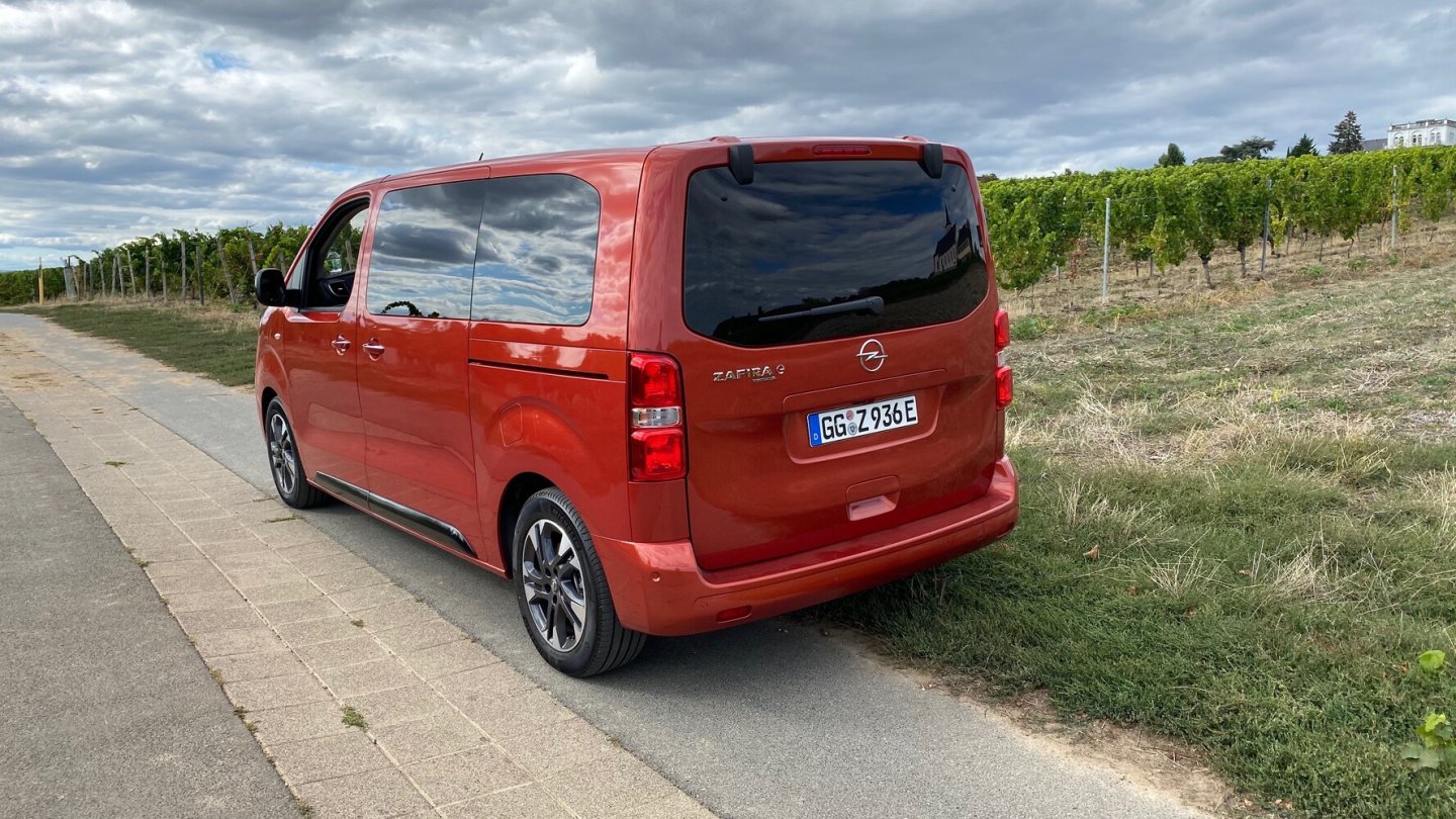 Zwei Akkugrößen stehen für den Zafira-e Life zur Wahl.