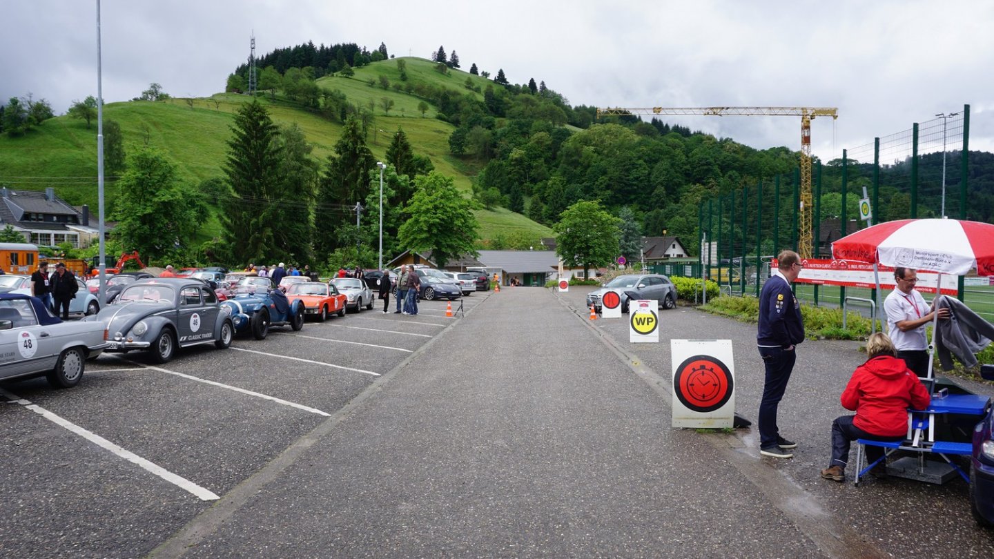 Eine von vielen Wertungsprüfungen. Foto: Bernd Conrad