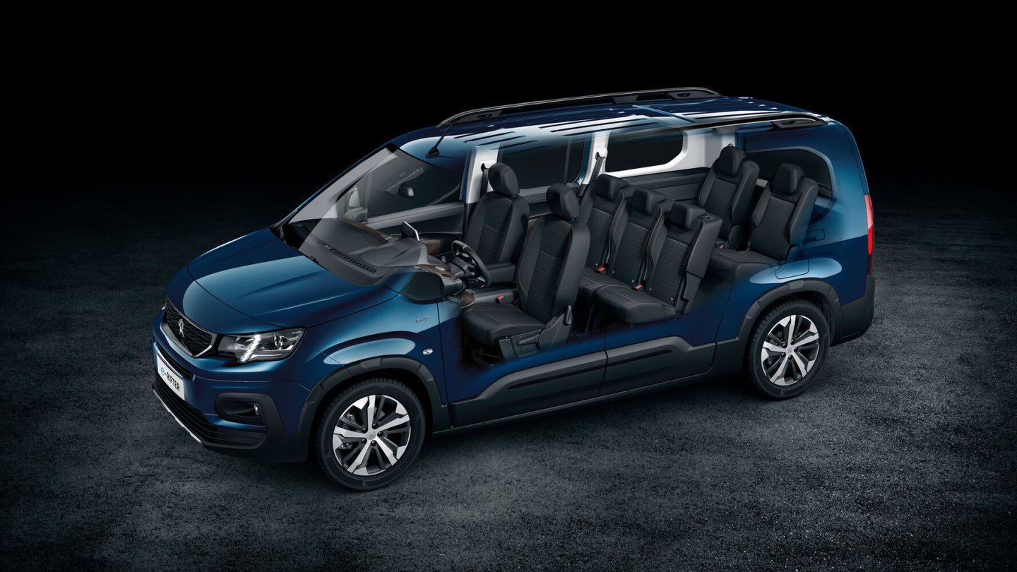 Beide Karosserievarianten gibt es optional als Siebensitzer.