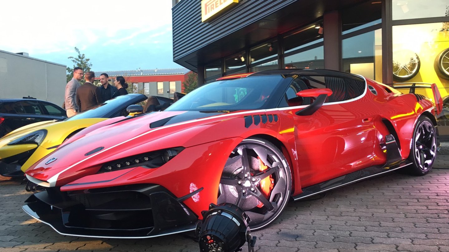 Der zweite von fünf Italdesign Zerouno. Foto: Bernd Conrad